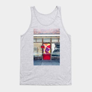 Colorful Door on Condemned Building Tank Top